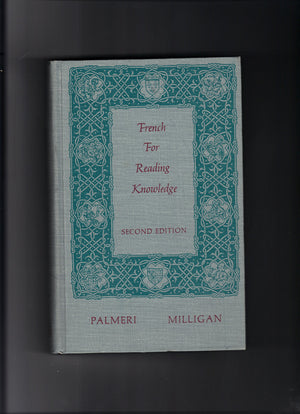 French for Reading Knowledge,New