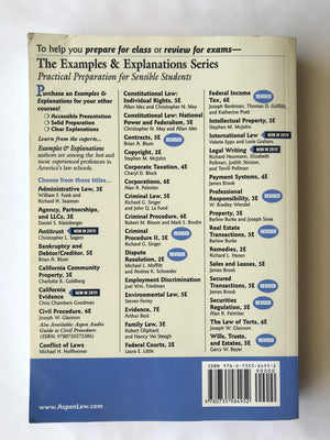 Examples & Explanations: California Evidence,Used