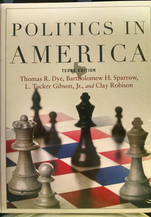 Politics in America: Texas Edition,Used