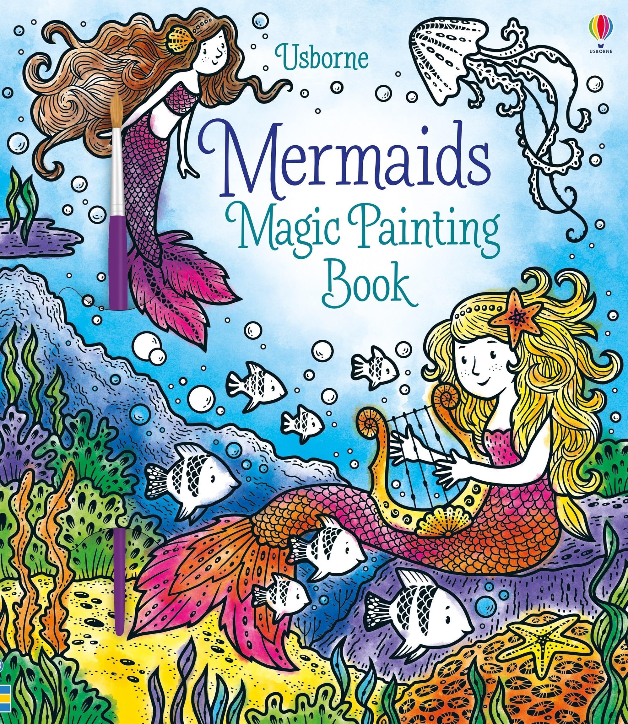 Mermaids Magic Painting Book (Magic Painting Books),New