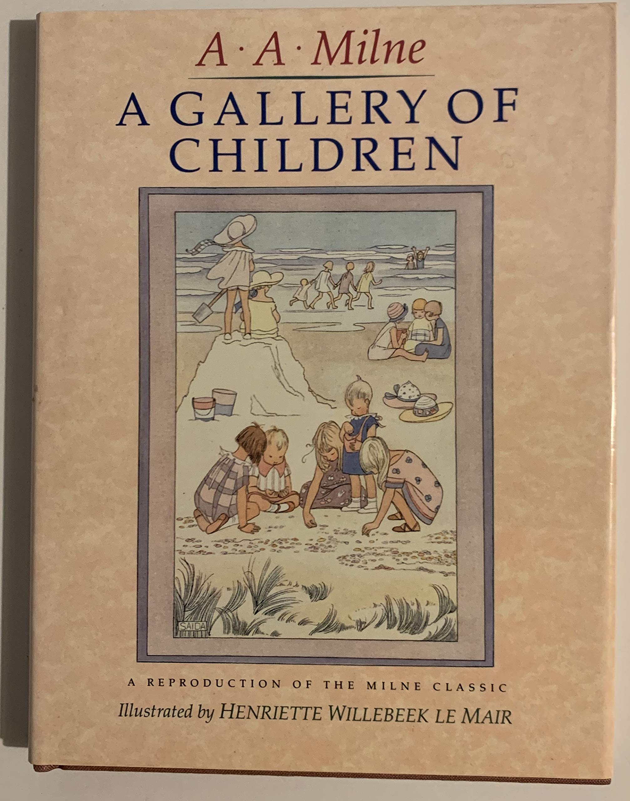 A Gallery of Children: A Reproduction of the Milne Classic,Used