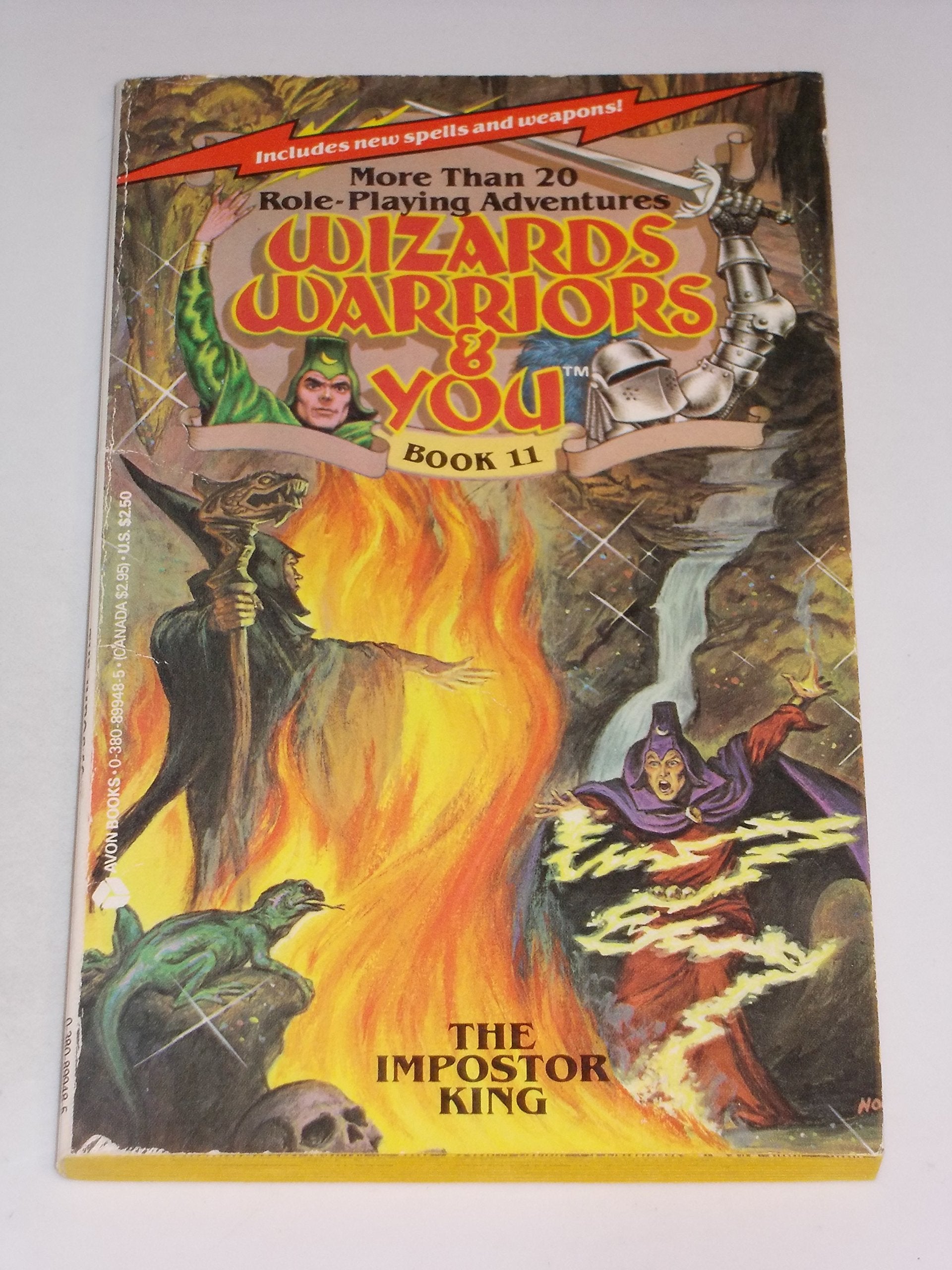 Mystery of the Impostor King (Wizards, Warriors & You  Book 11),Used