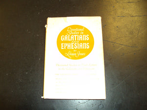 Devotional Studies in Galatians and Ephesians,Used