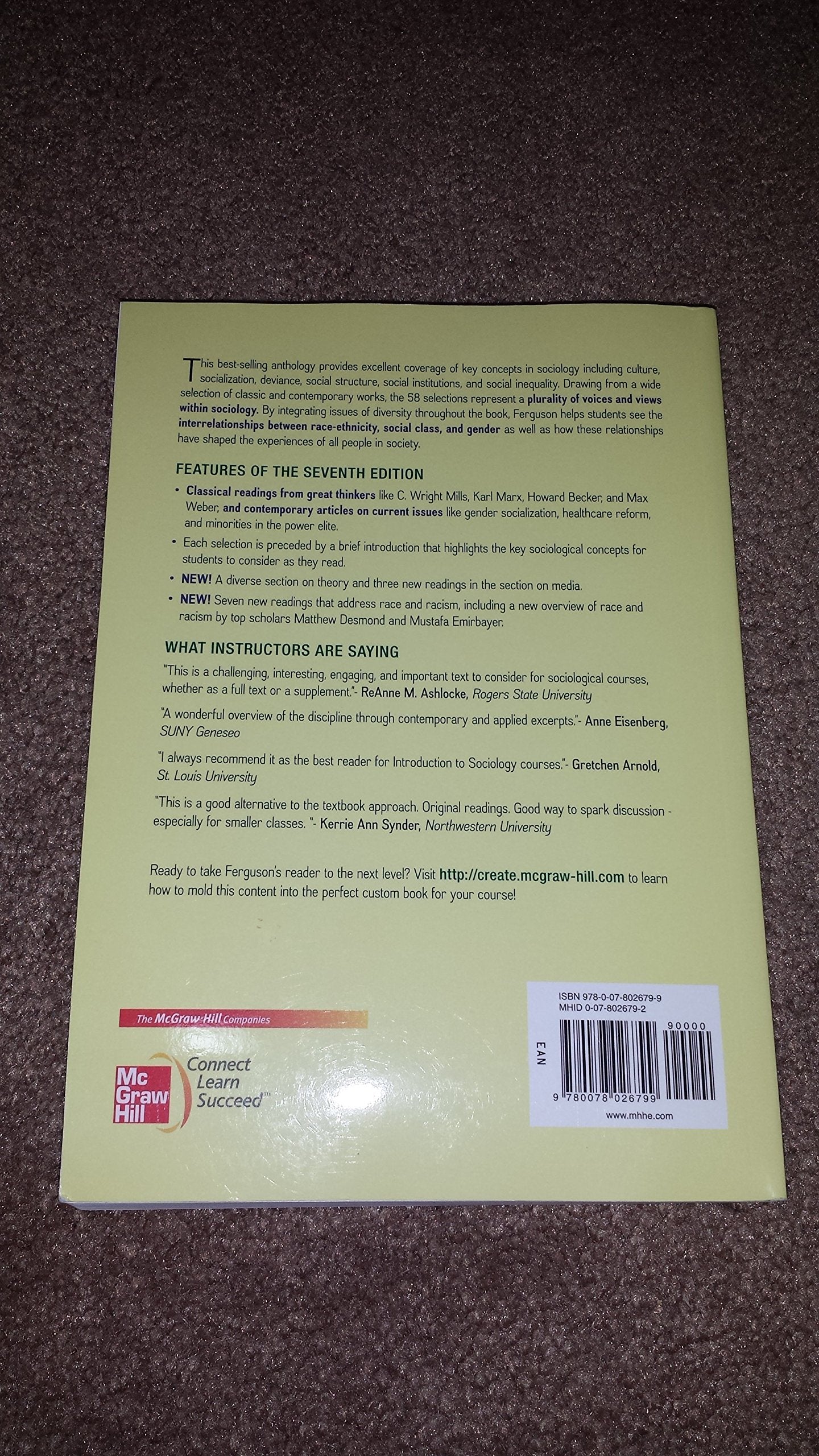 Mapping The Social Landscape: Readings In Sociology-used