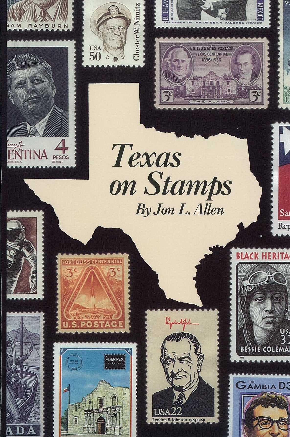 Texas On Stamps,Used