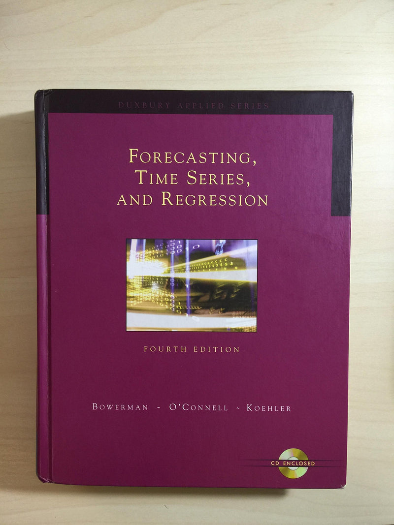 Forecasting, Time Series, and Regression (with CDROM),Used