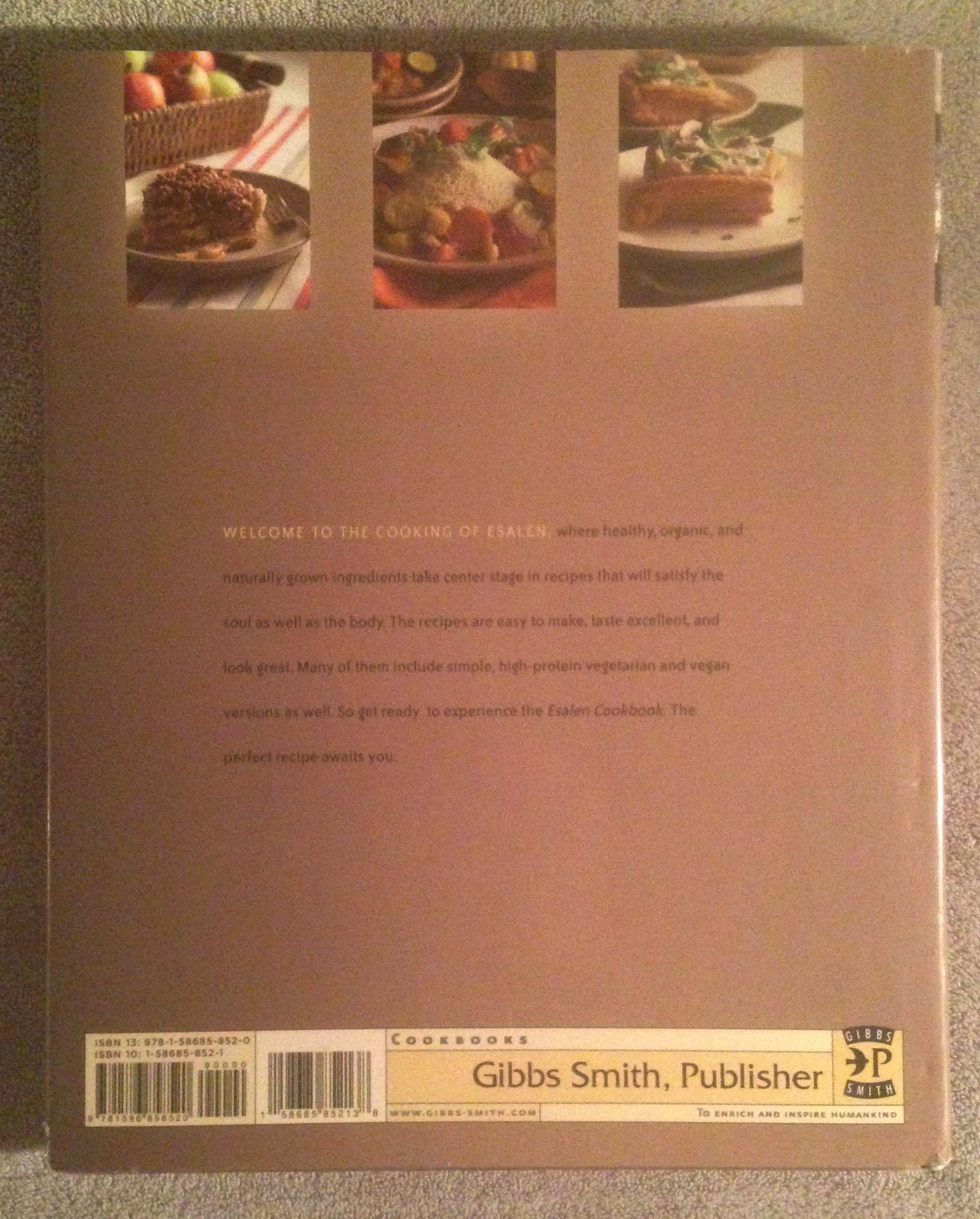 Esalen Cookbook,Used