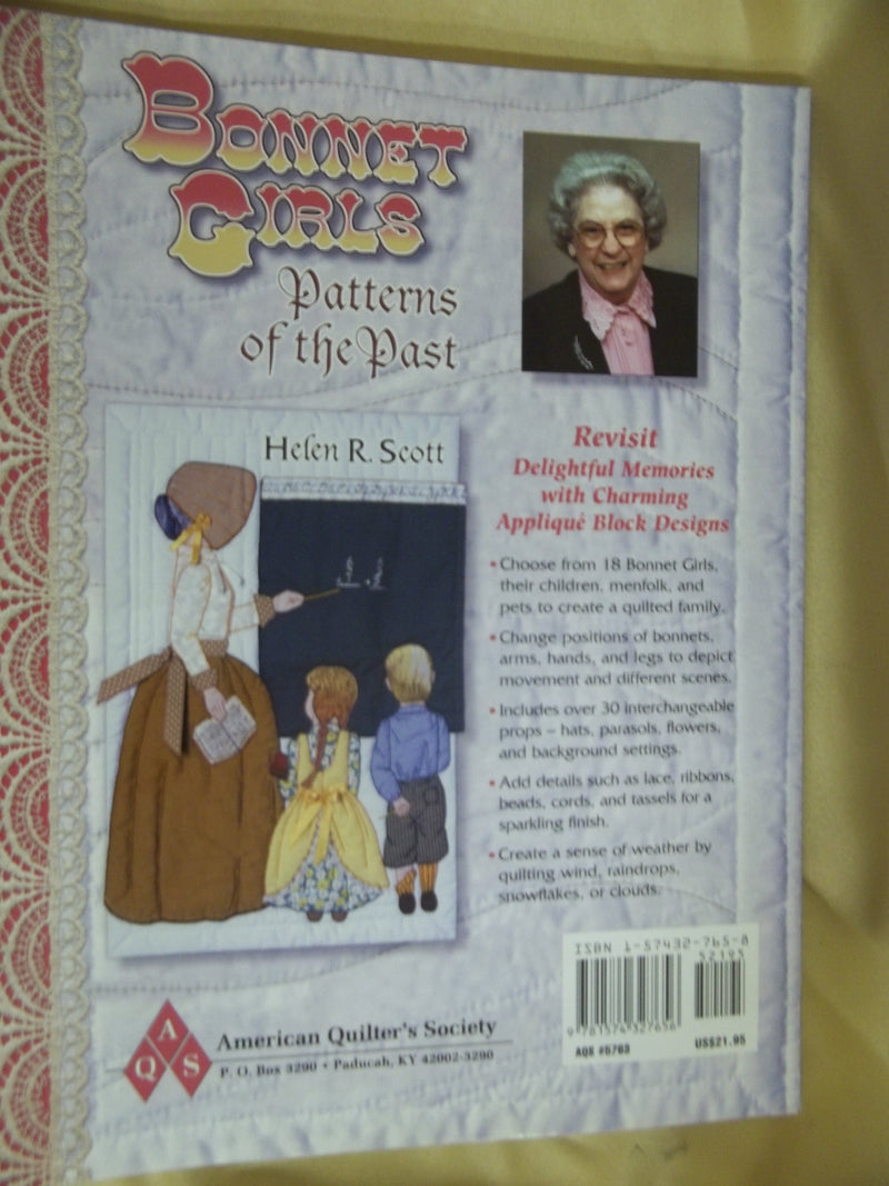 Bonnet Girls  Patterns of the Past,New