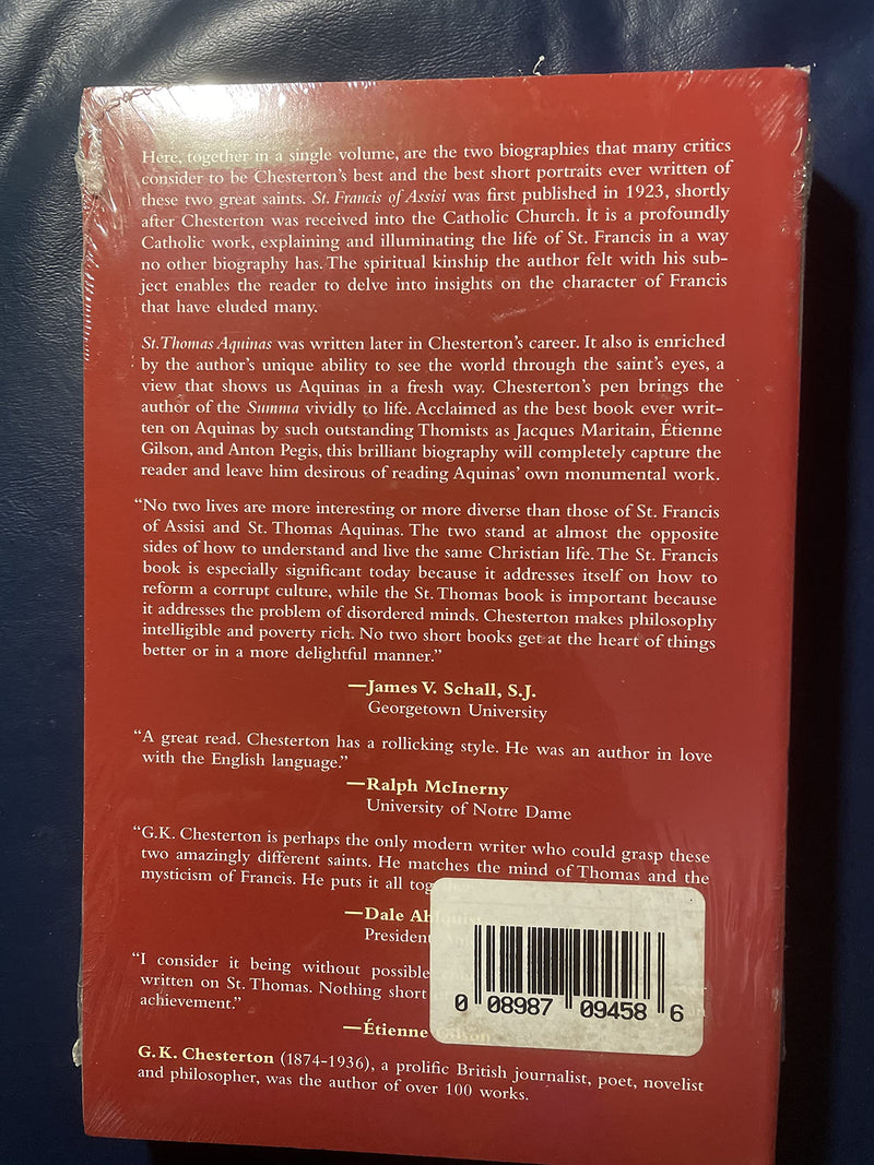 St. Thomas Aquinas and St. Francis of Assisi: With Introductions by Ralph McInerny and Joseph Pearce,New
