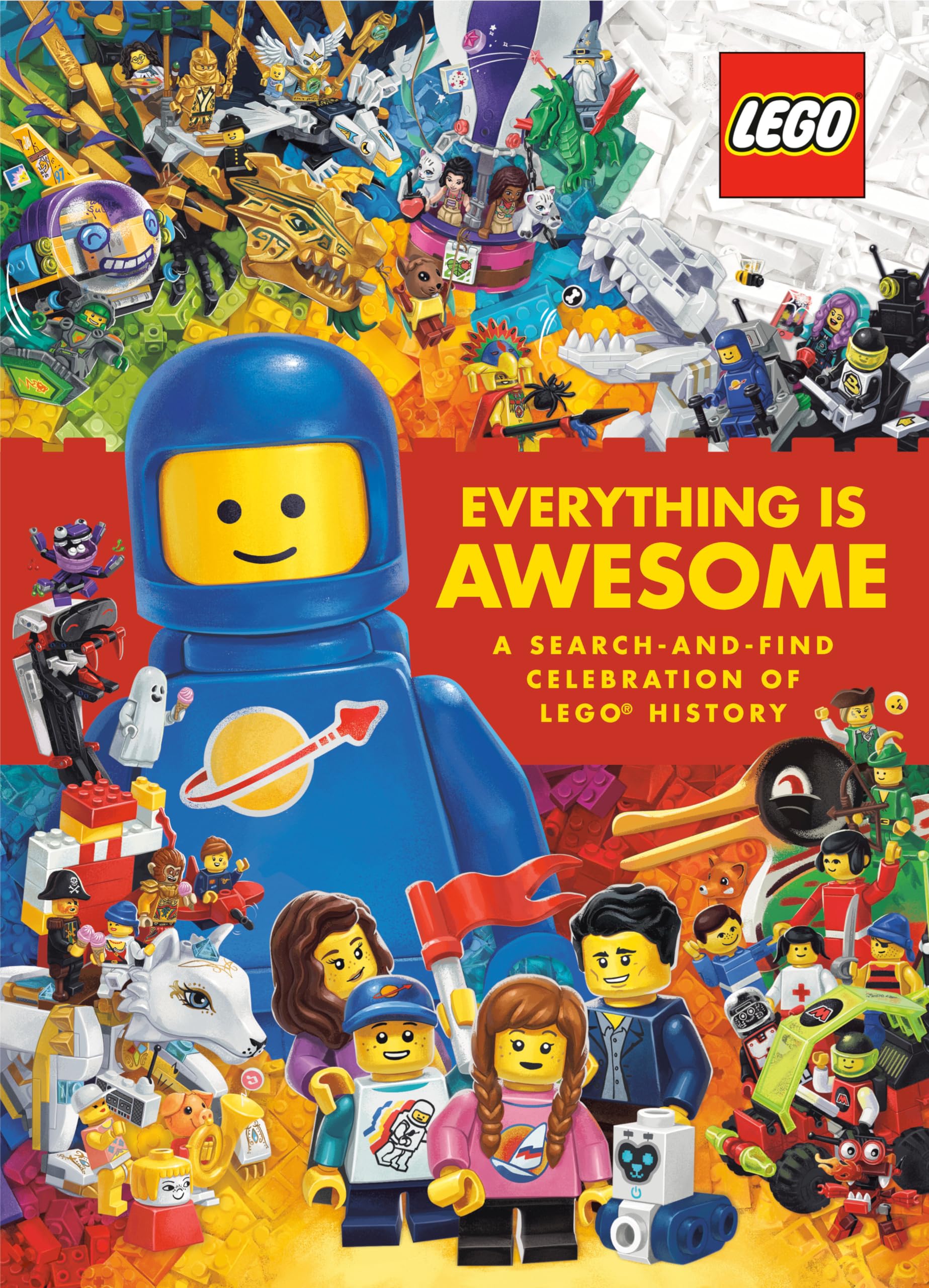 Everything Is Awesome: A Searchandfind Celebration Of Lego History (Lego),New