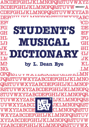 Student'S Musical Dictionary,New