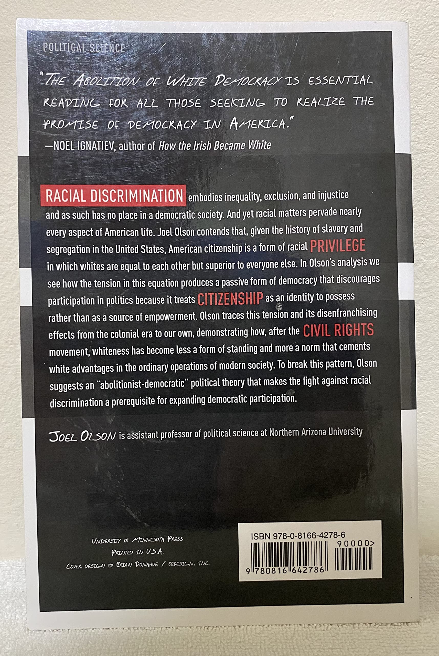 Abolition Of White Democracy