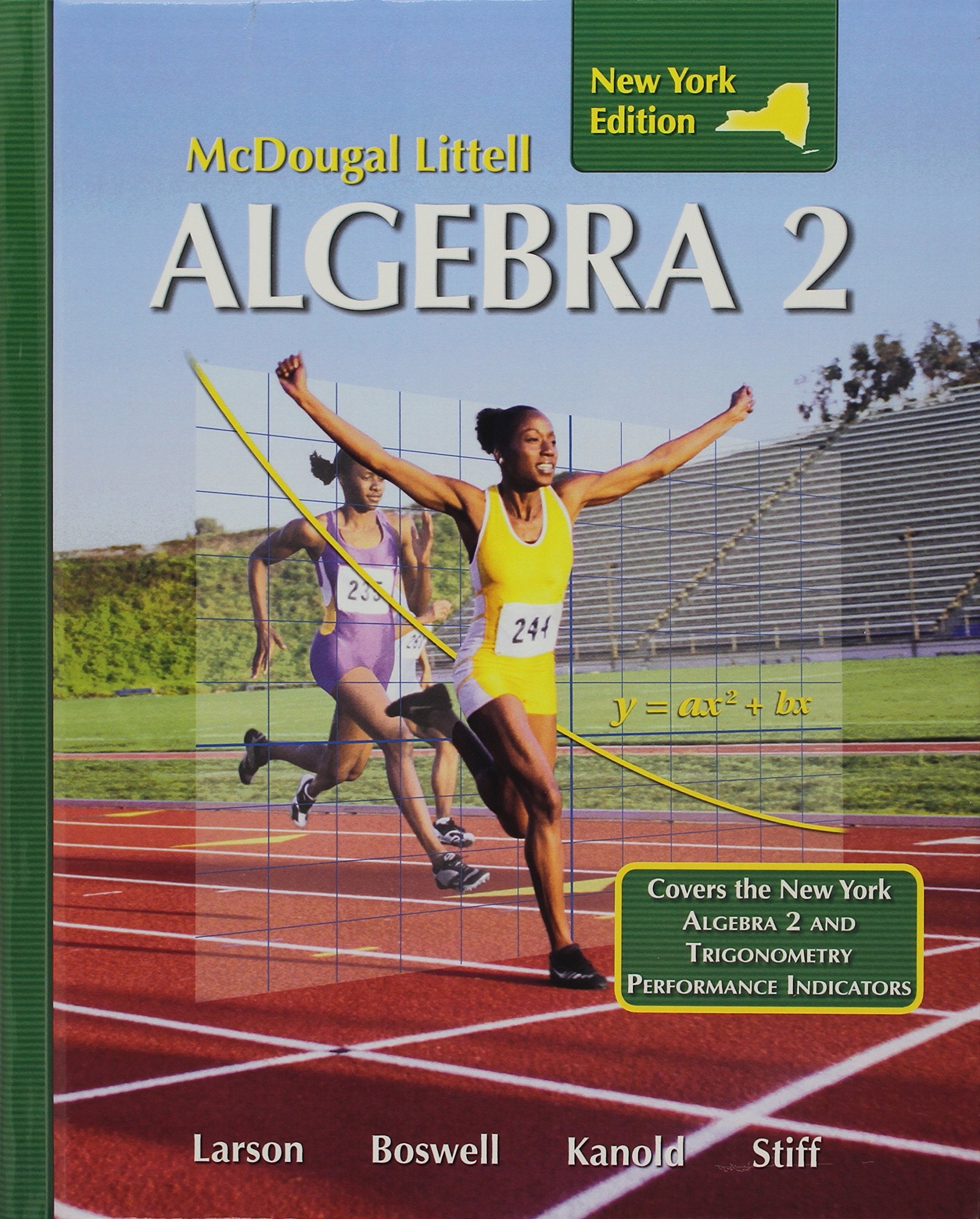 Algebra 2: New York Edition (Holt Mcdougal Larson Algebra 2),Used