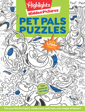 Pet Pals Puzzles (Highlights Hidden Pictures),Used