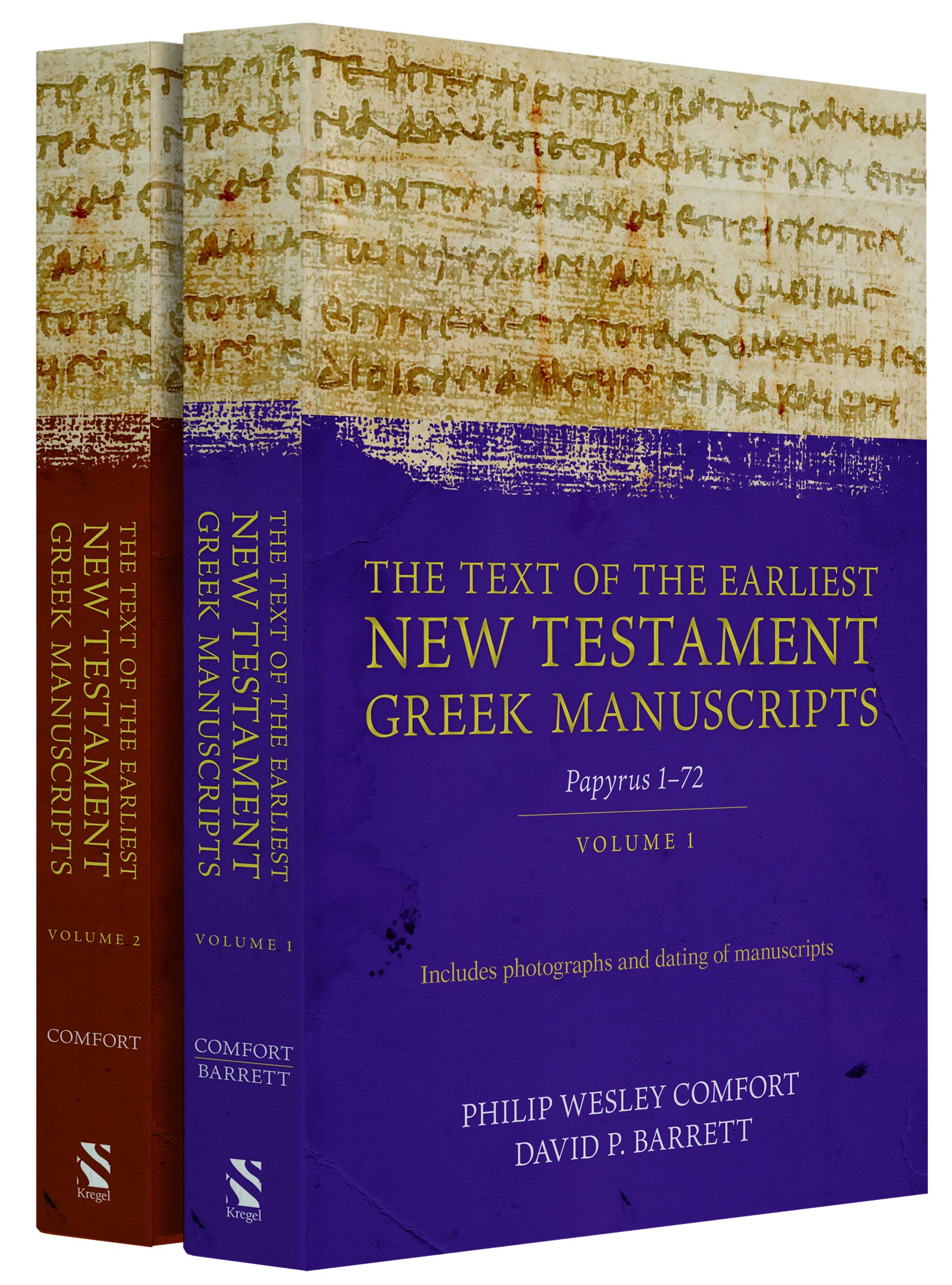 The Text of the Earliest New Testament Greek Manuscripts, 2 Volume Set (English and Greek Edition),New