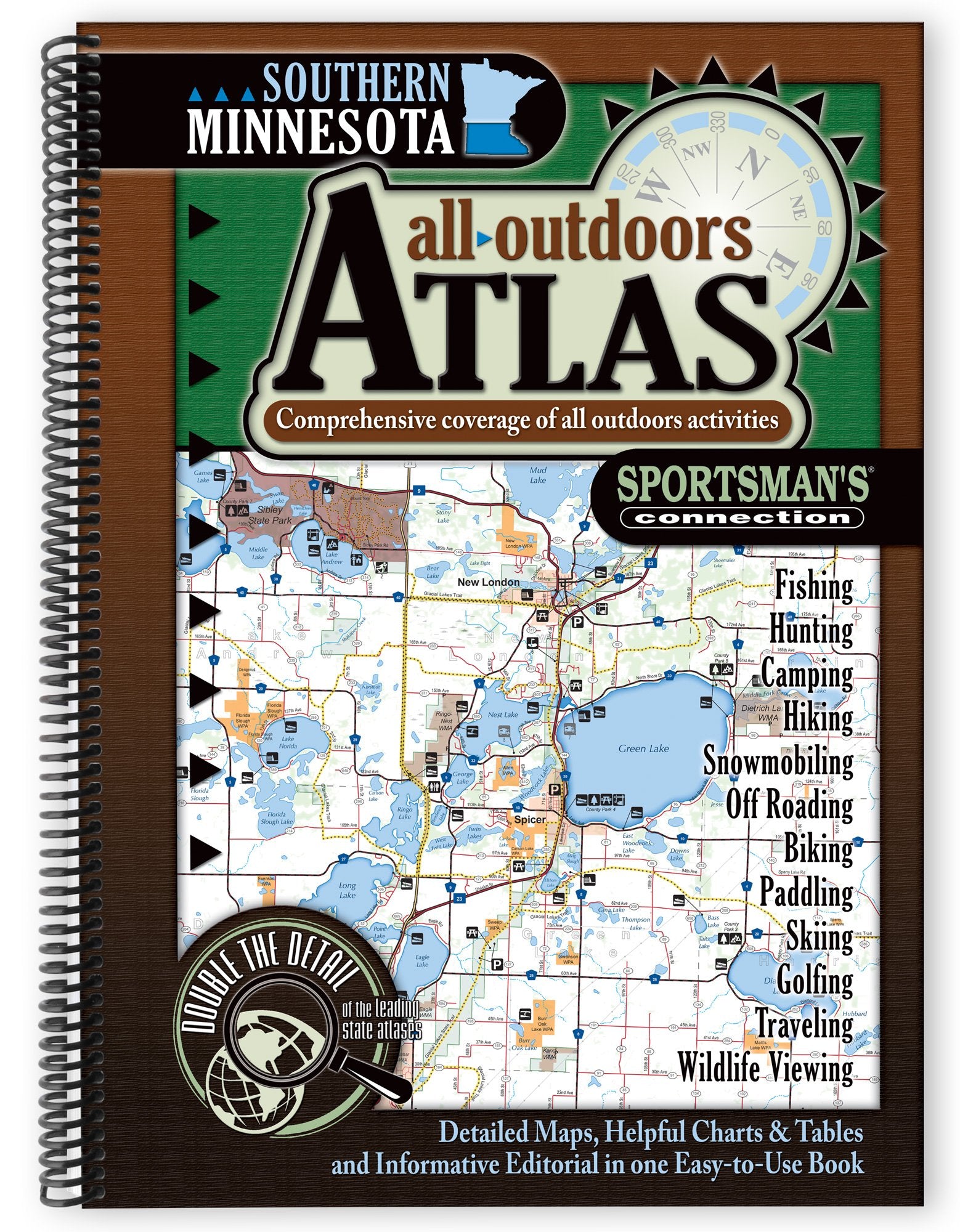 Southern Minnesota AllOutdoors Atlas & Field Guide,Used