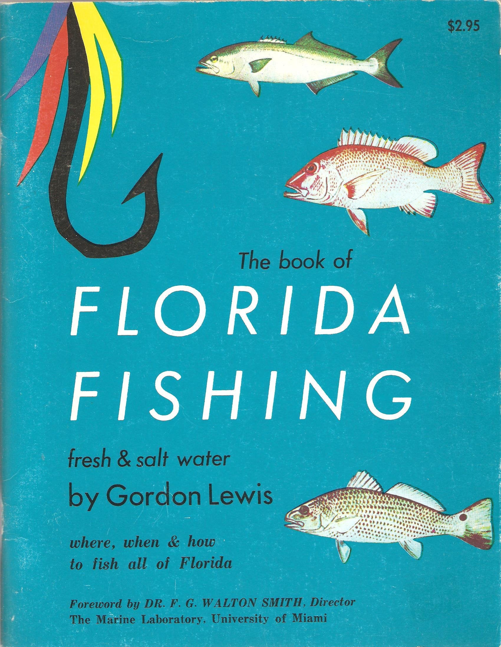 Book of Florida Fishing,Used