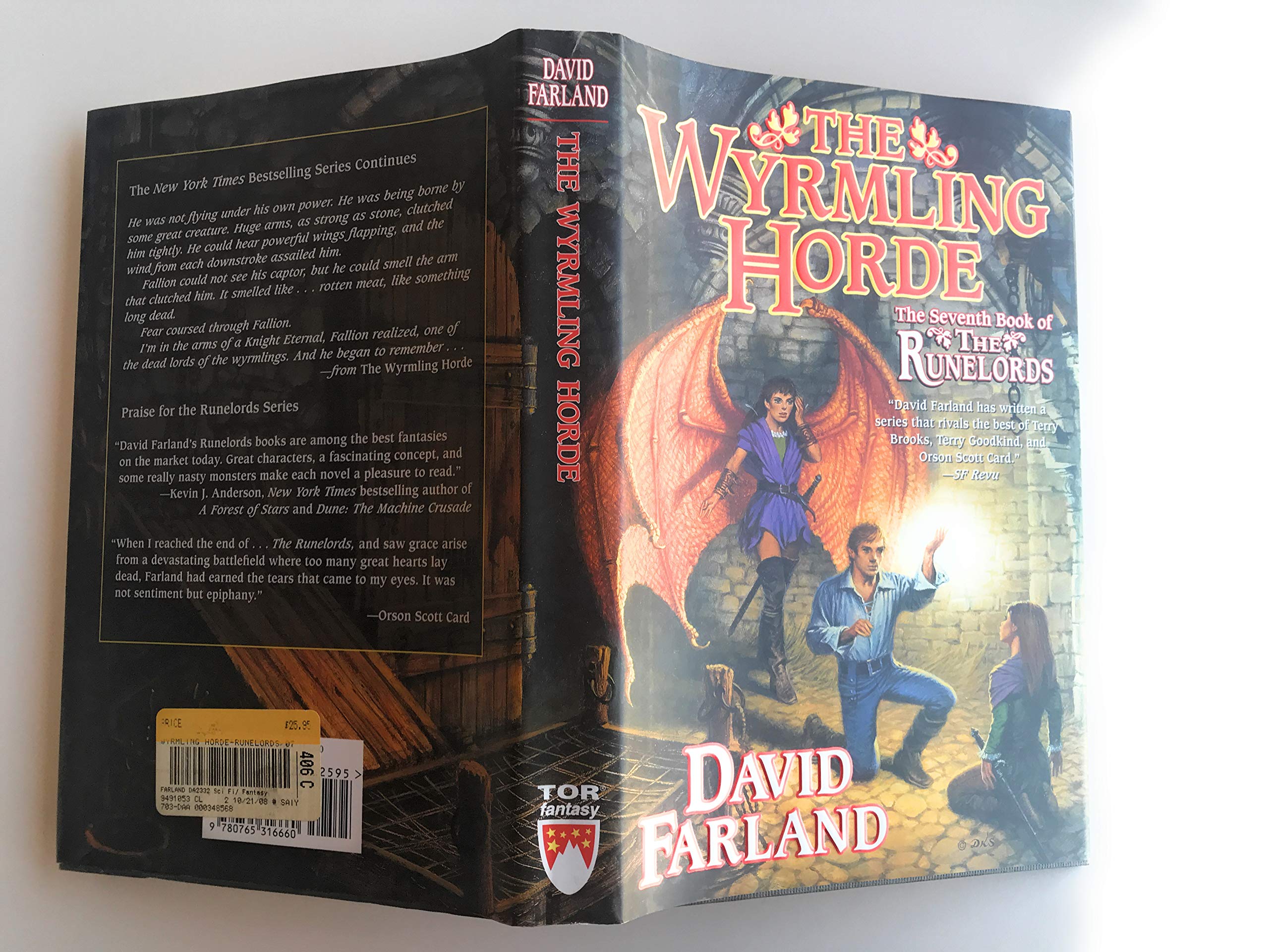 The Wyrmling Horde: The Seventh Book of The Runelords,Used
