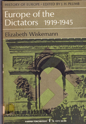 Europe of the Dictators, 19191945,Used