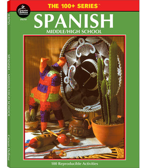 Carson Dellosa Skills for Success: Grades K5 Elementary Spanish Workbook, Alphabet, Numbers, Sight Words, and Other Spanish Voc,New