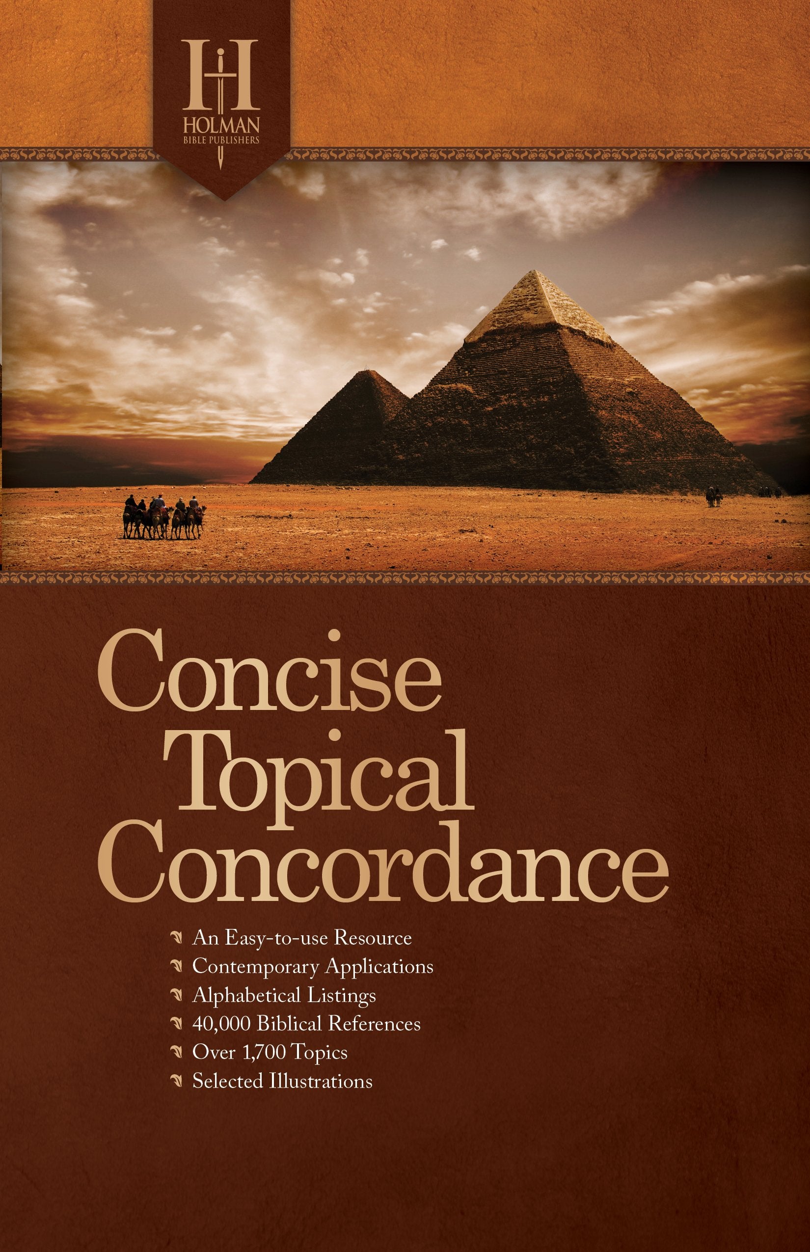 Holman Concise Topical Concordance, Tradepaper,New