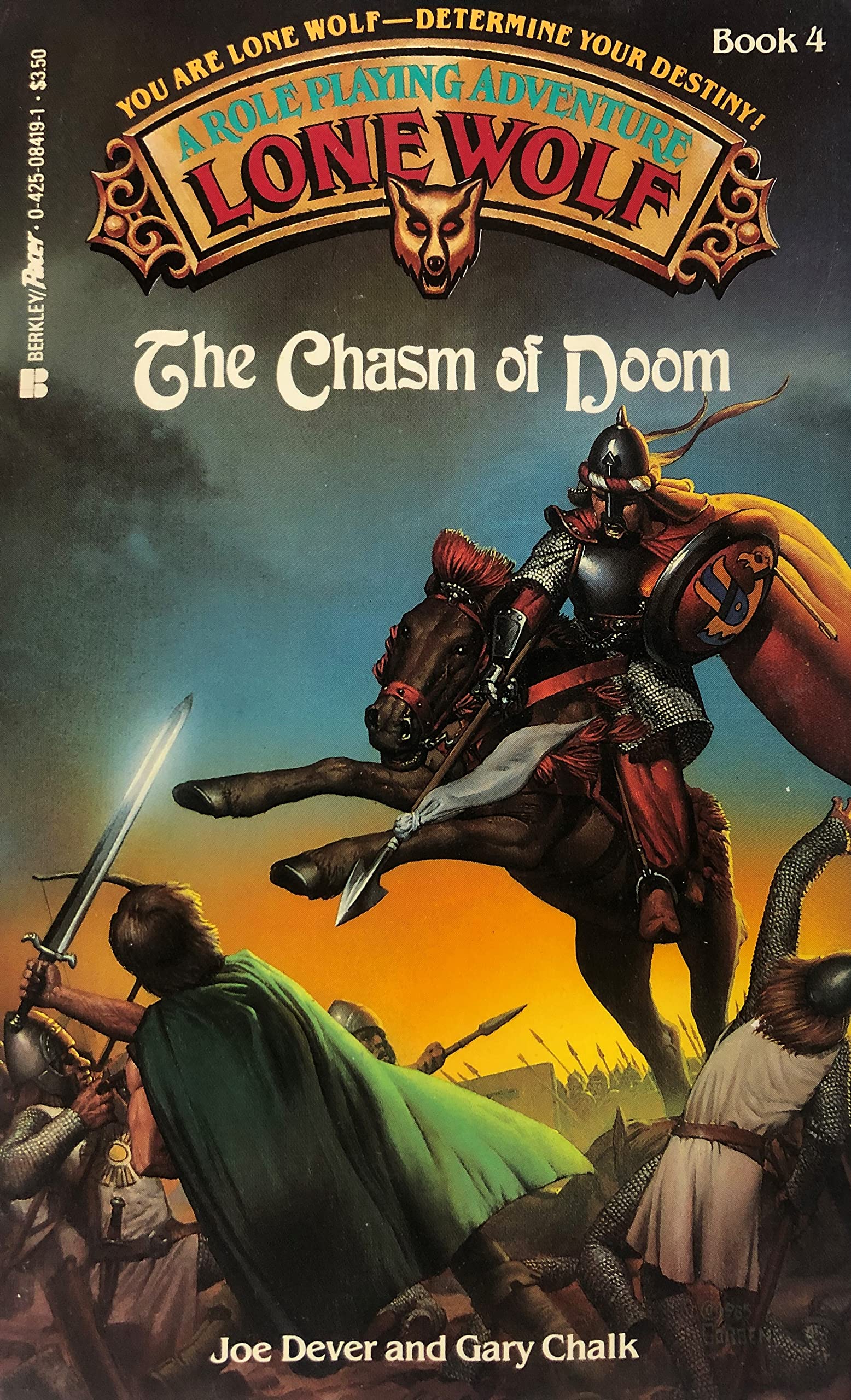 Chasm Of Doom (Lone Wolf, No 4),Used