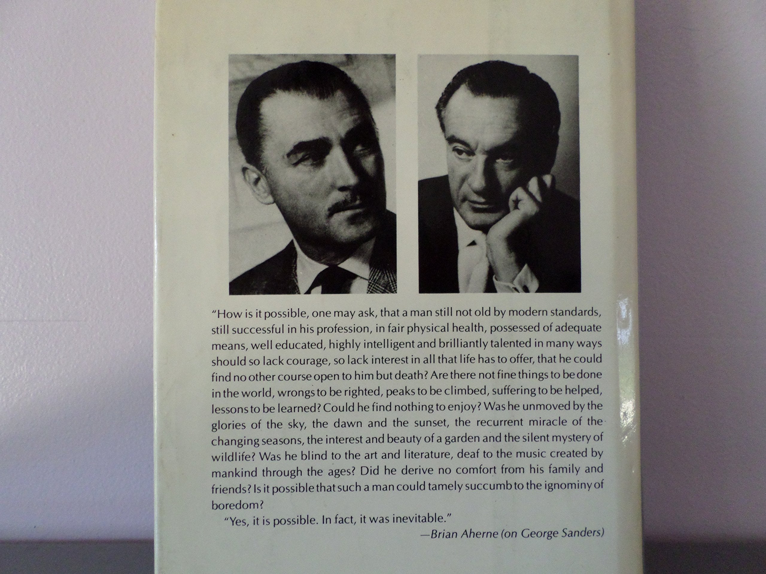 A Dreadful Man: A Personal Intimate Book About George Sanders,Used