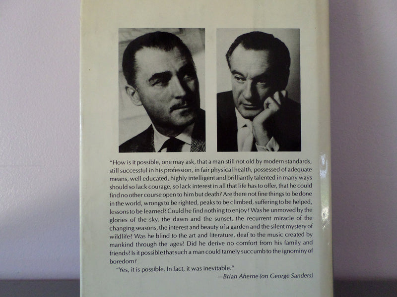 A Dreadful Man: A Personal Intimate Book About George Sanders,Used