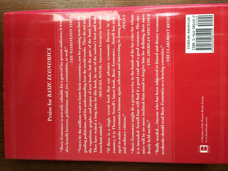 Basic Books Basic Economics: A Citizen's Guide to the Economy - Insightful Analysis of Economic Concepts
