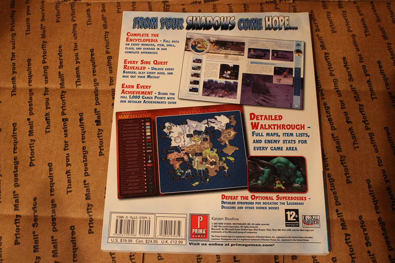 Blue Dragon: Prima Official Game Guide,Used