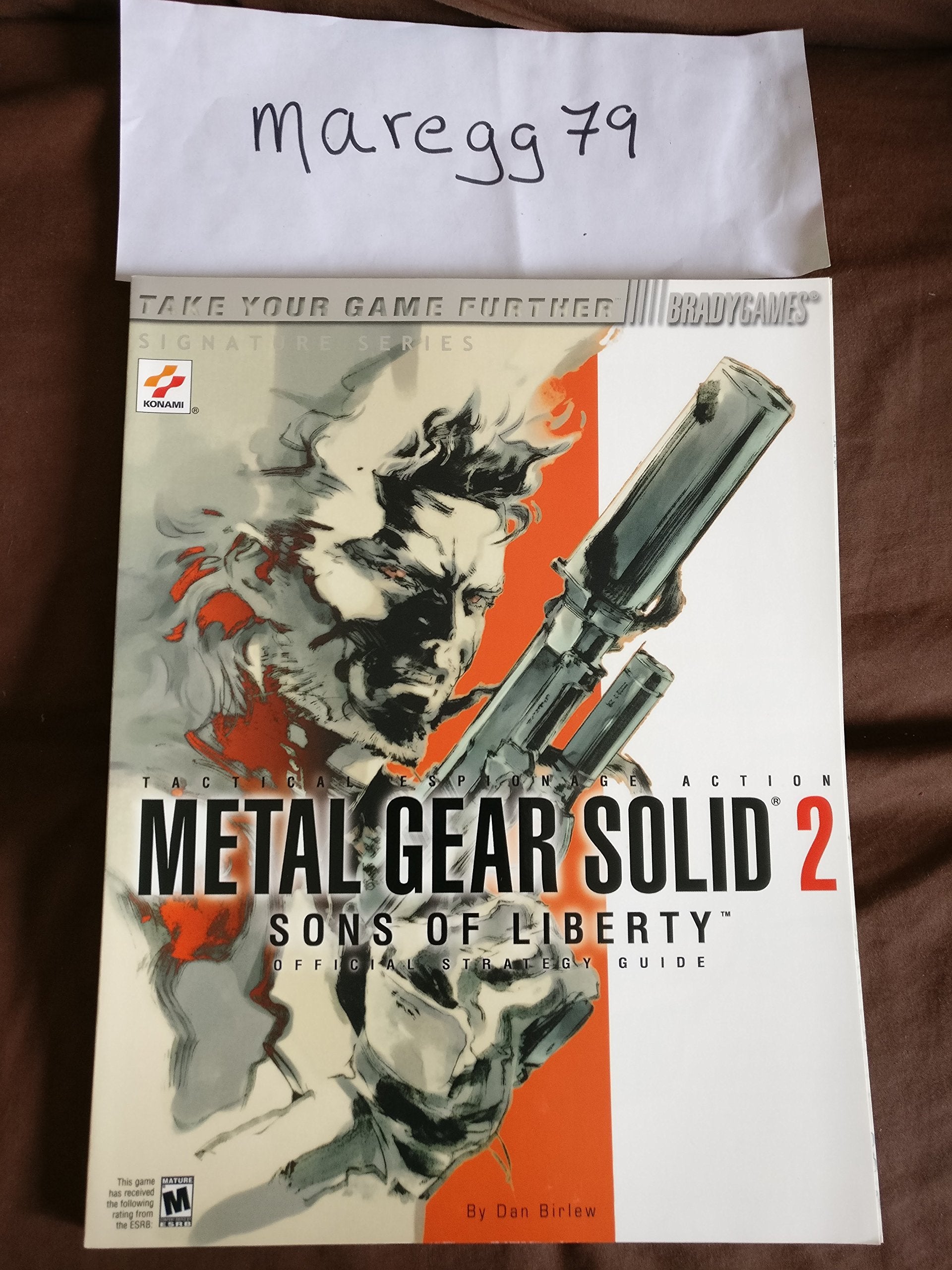 Metal Gear Solid 2: Sons Of Liberty Official Strategy Guide,New