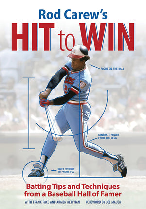 Rod Carew's Hit to Win: Batting Tips and Techniques from a Baseball Hall of Famer,Used