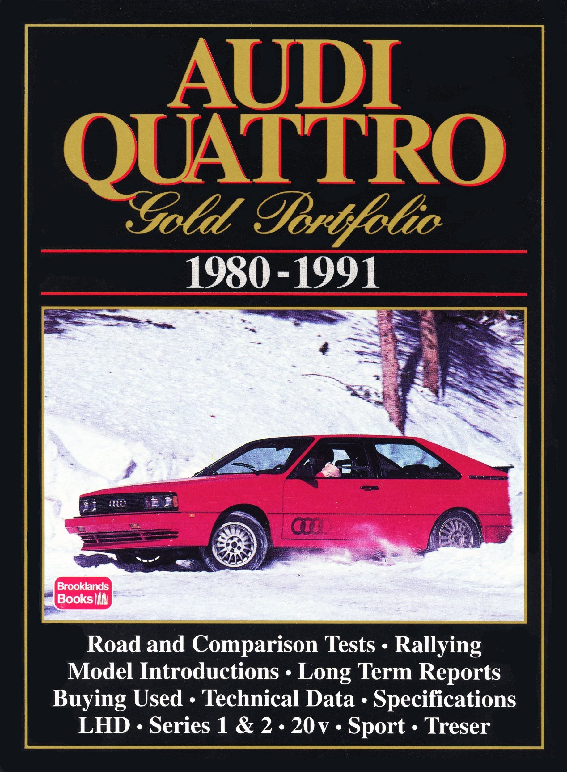 Audi Quattro, 198091 Gold Portfolio,Used