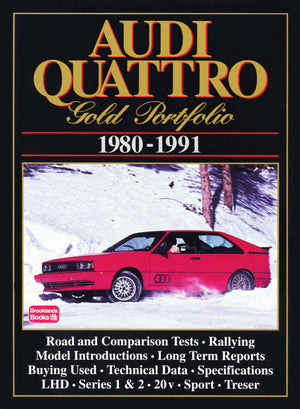 Audi Quattro, 198091 Gold Portfolio,Used