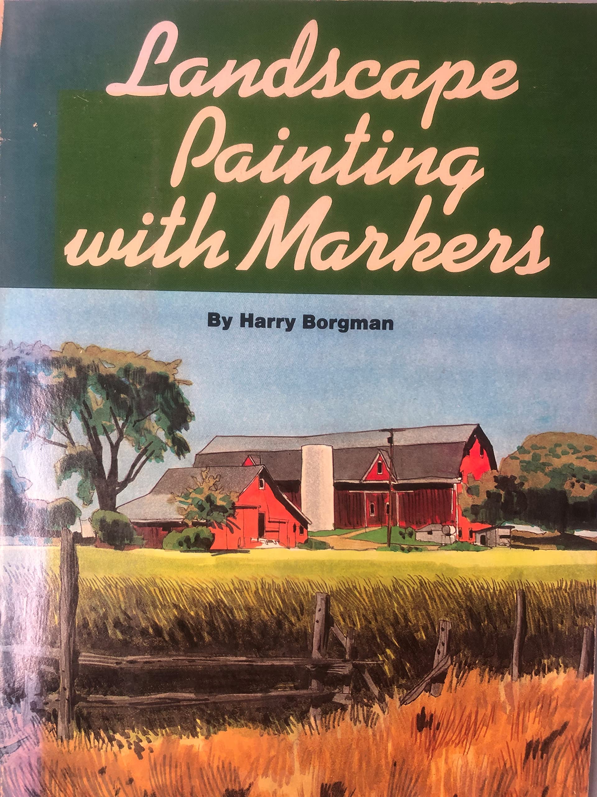 Landscape Painting With Markers