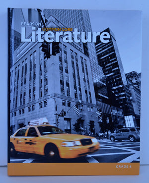 Pearson Common Core Literature Grade 6,Used