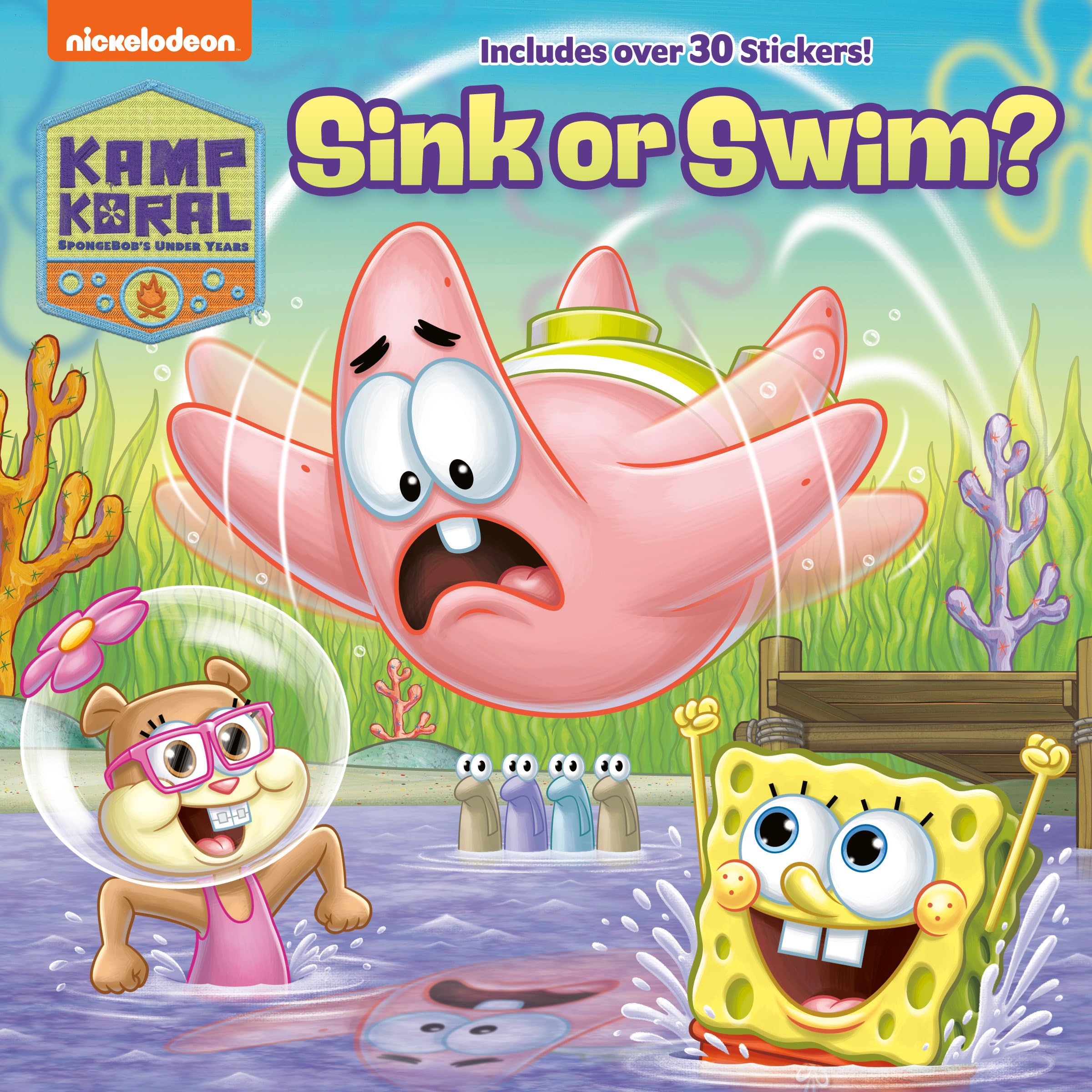 Sink Or Swim? (Kamp Koral: Spongebob'S Under Years) (Pictureback(R)),New