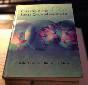 Operations & Supply Chain Management with Student OM Video DVD (The Mcgrawhill/Irwin Series),Used