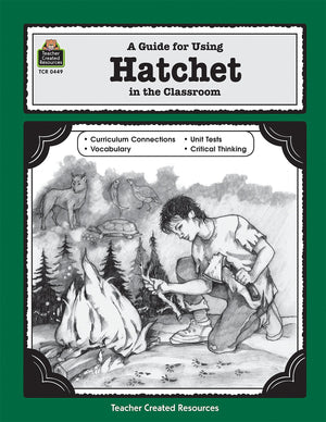 A Literature Unit for Hatchet,Used