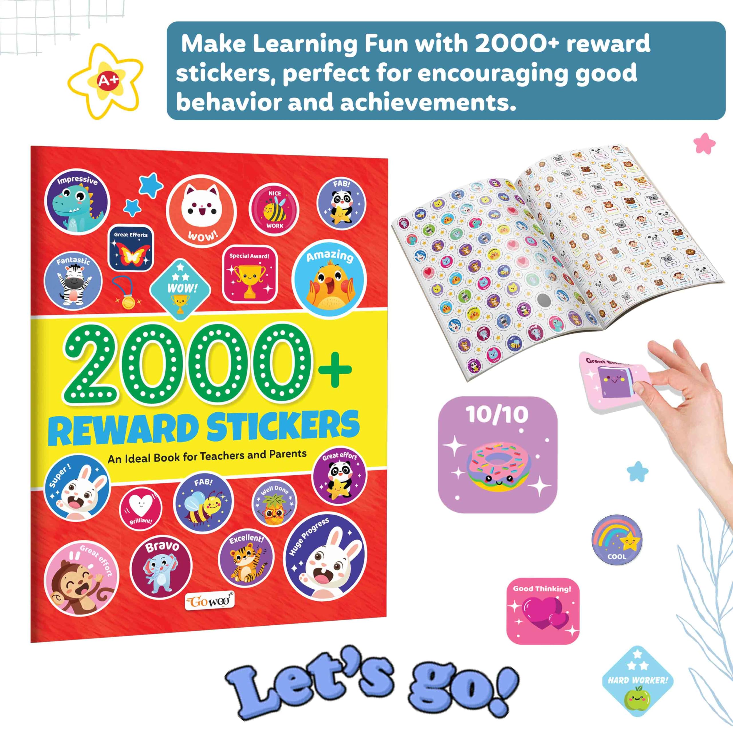 2000+ Reward Stickers : My First All In One Sticker Book, Encouraging And Celebrating KidS Achievements With Over 2000 Stickers, Ideal For Teachers And Parents, Kids Reward Stickers Book