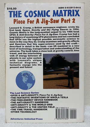 Cosmic Matrix: Piece of a JigSaw Part 2 (Lost Science Series),New
