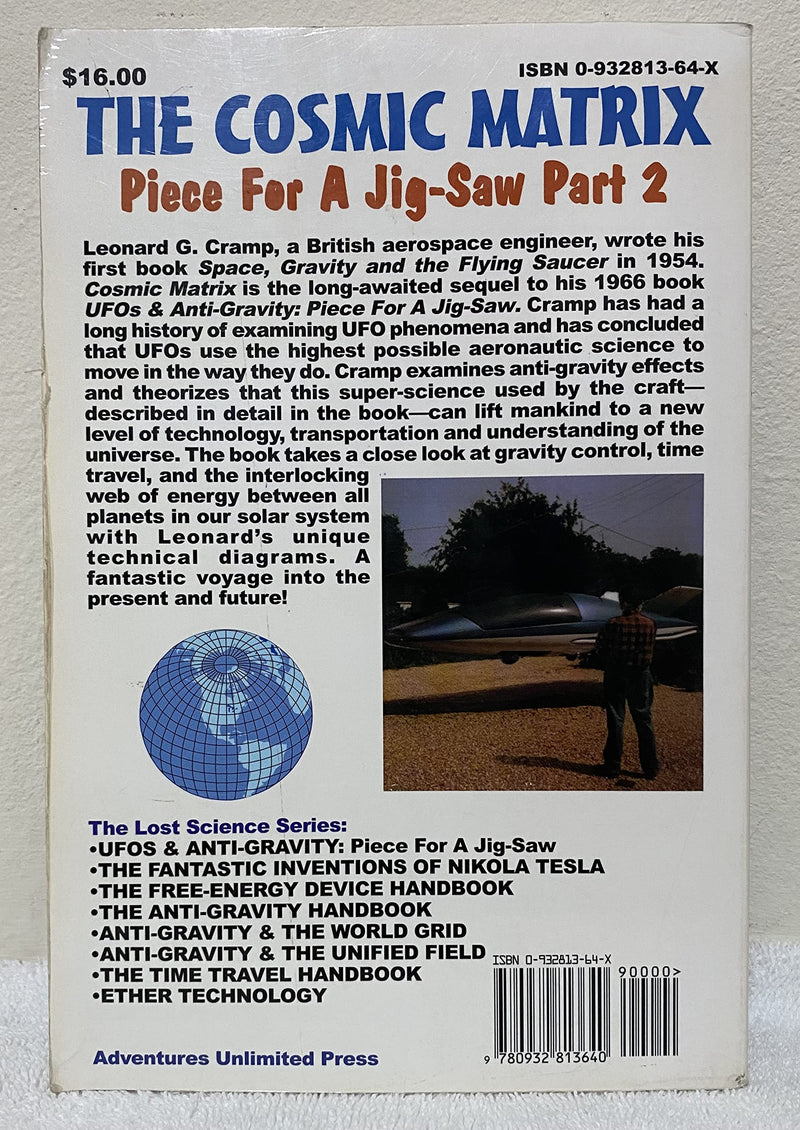 Cosmic Matrix: Piece of a JigSaw Part 2 (Lost Science Series),New