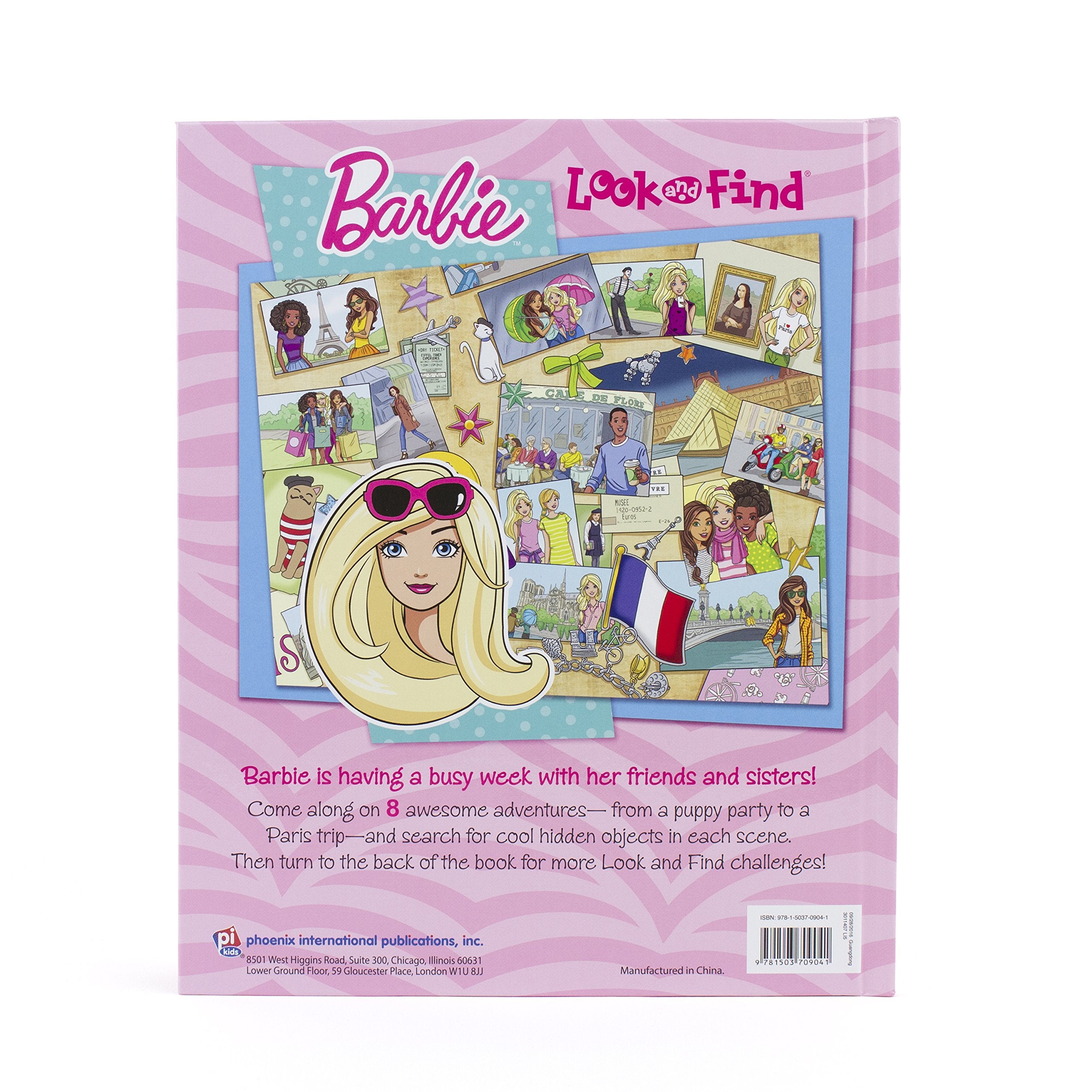 Barbie Look and Find  PI Kids,Used