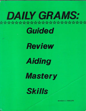 Daily Grams: Guided Review Aiding Mastery Skills JR/SR High,Used