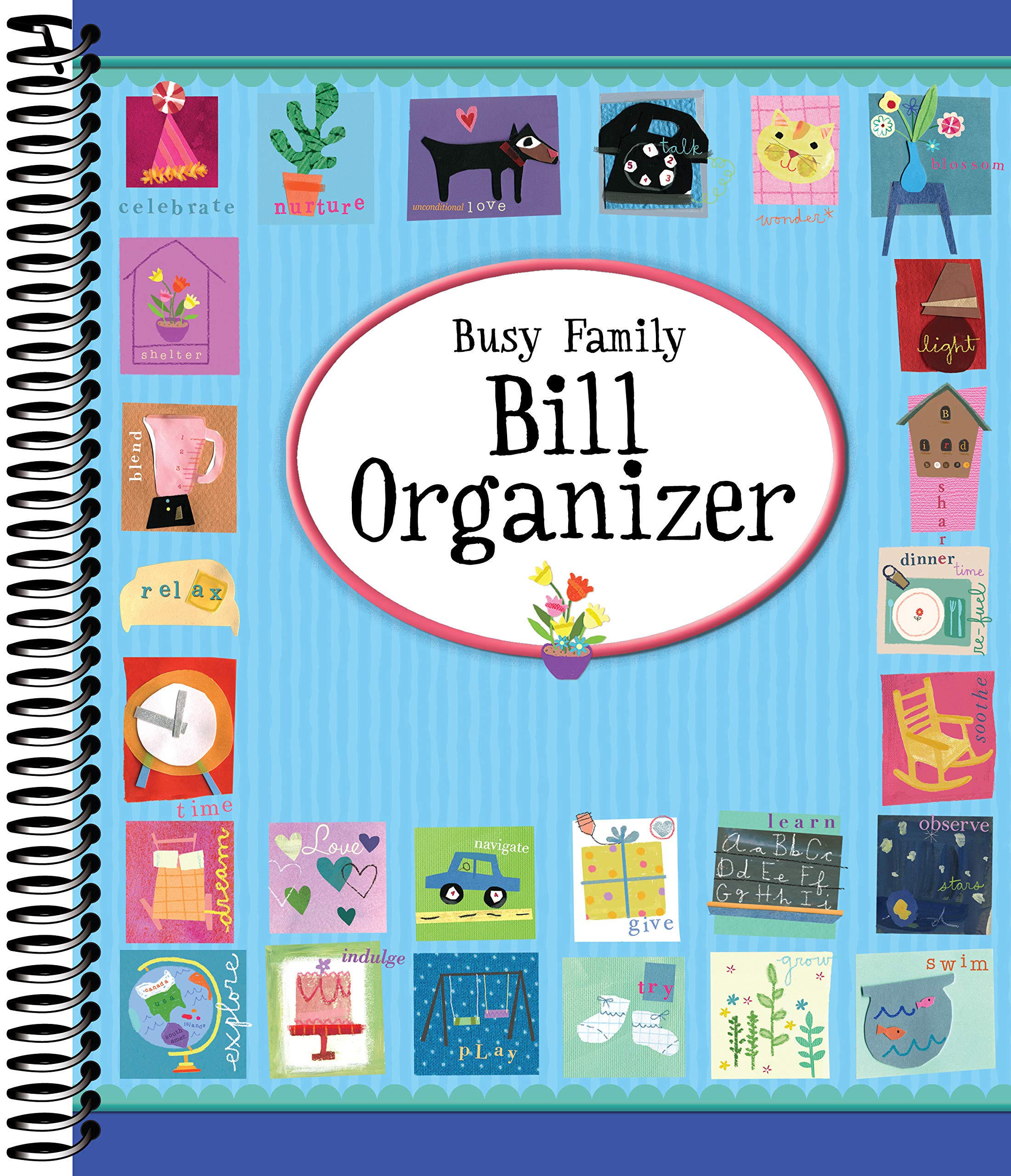 Busy Family Bill Organizer,New