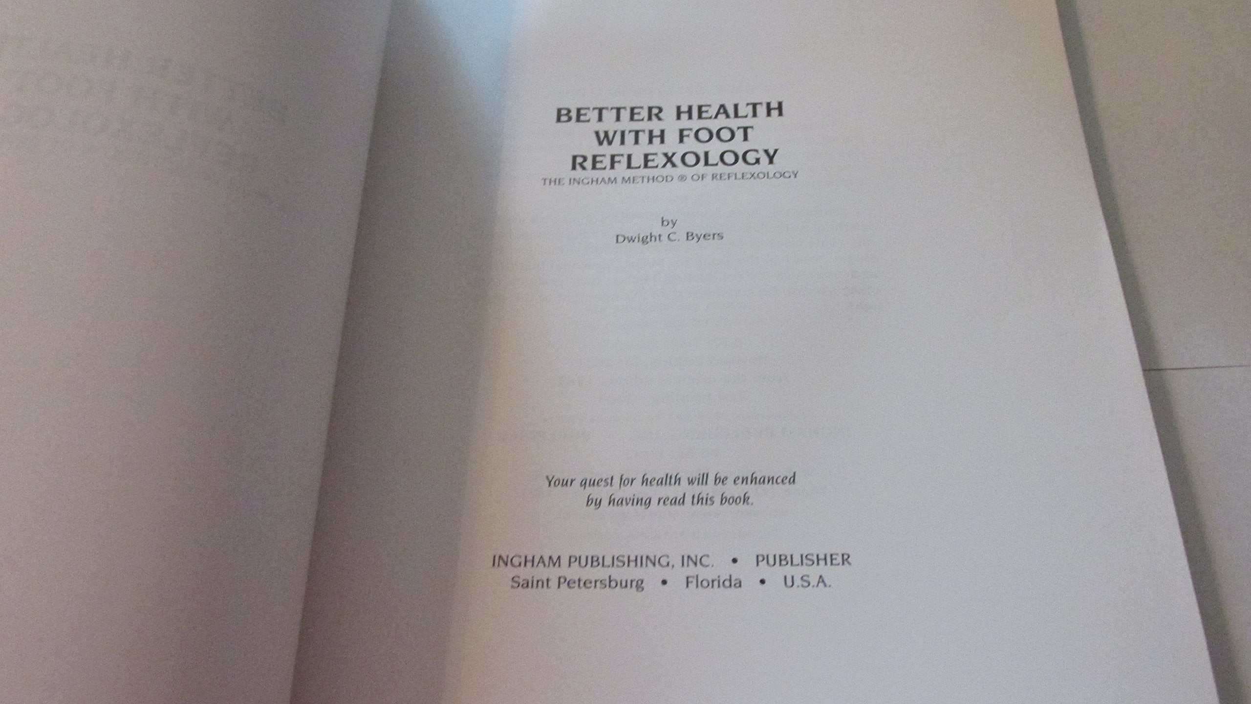 Better Health with Foot Reflexology,Used