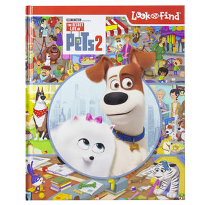 The Secret Life of Pets 2 Look and Find Activity Book  PI Kids