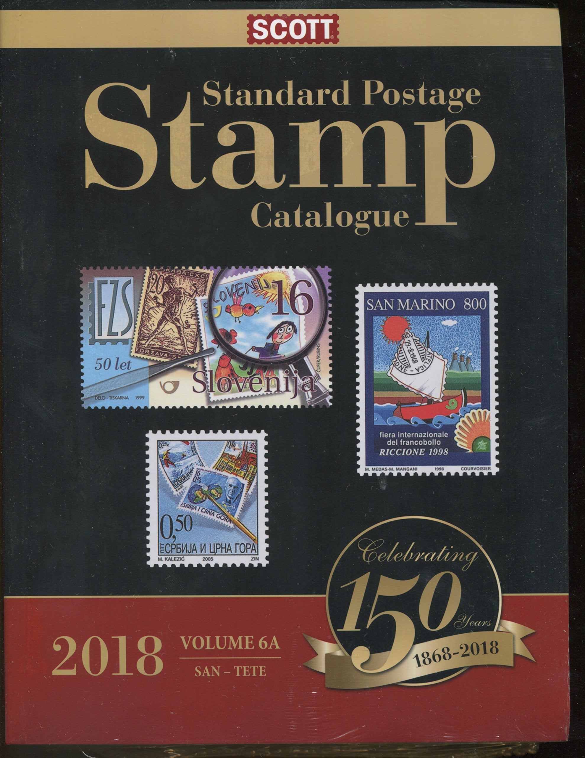 2018 Scott Standard Postage Stamp Catalogue Volume 6 (SanZ) (Scott Standard Postage Stamp Catalogue Vol 6 SanZ),Used