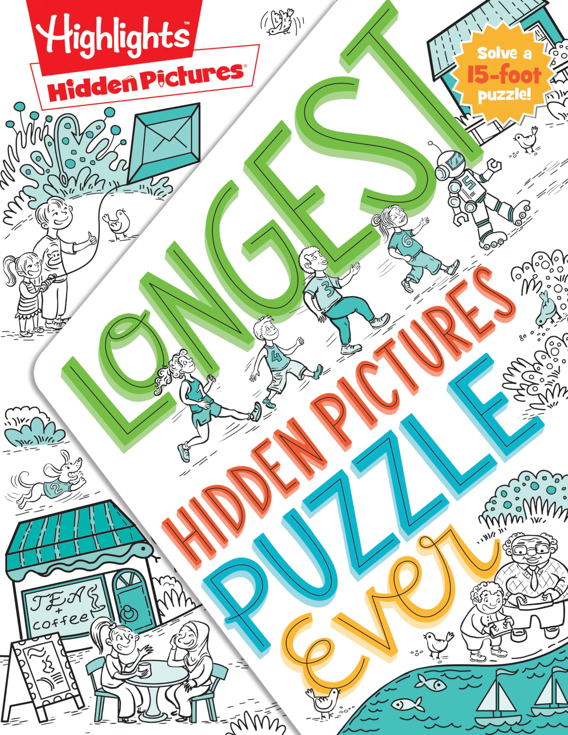 Longest Hidden Pictures Puzzle Ever (Highlights Longest Activity Books Ever)