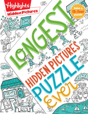 Longest Hidden Pictures Puzzle Ever (Highlights Longest Activity Books Ever)